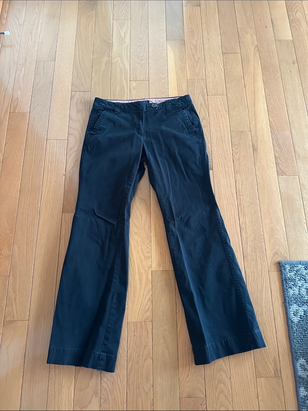 Tommy Hilfiger Black Boot Cut Pants